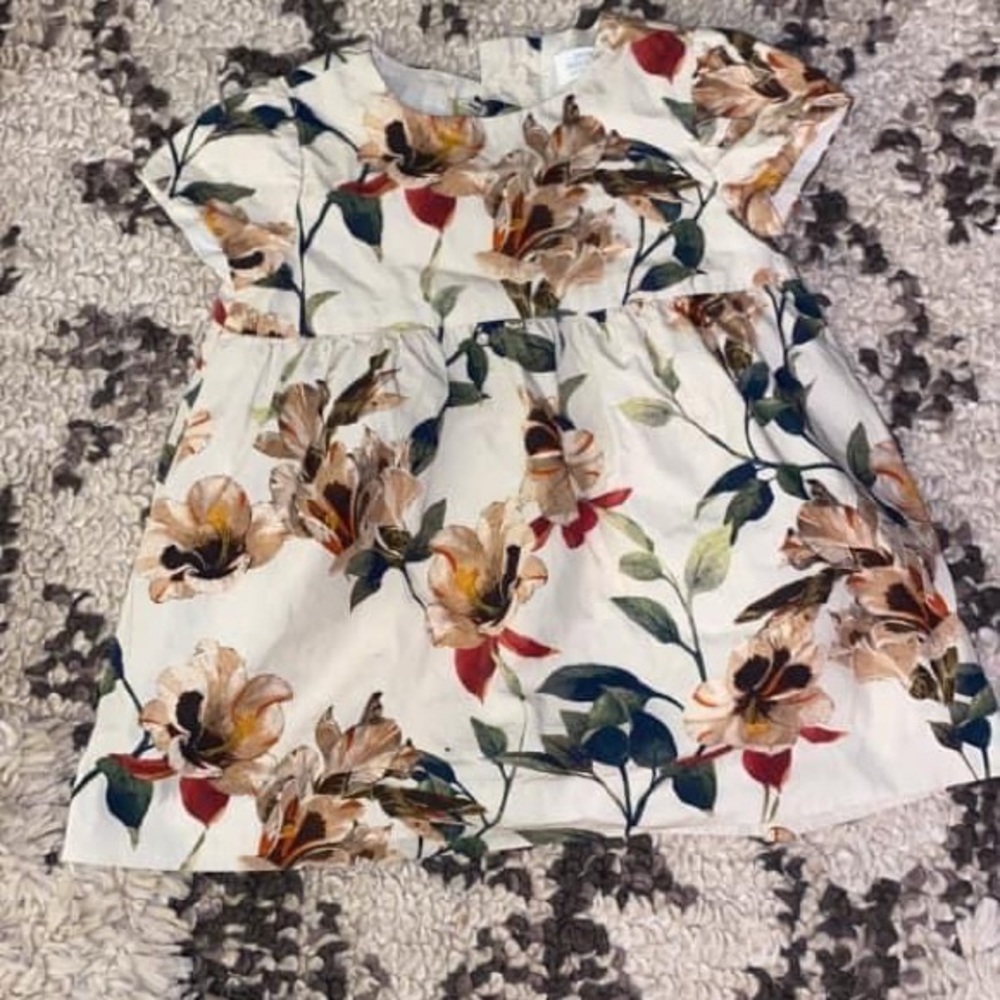 Zara Floral Dress 9-12M